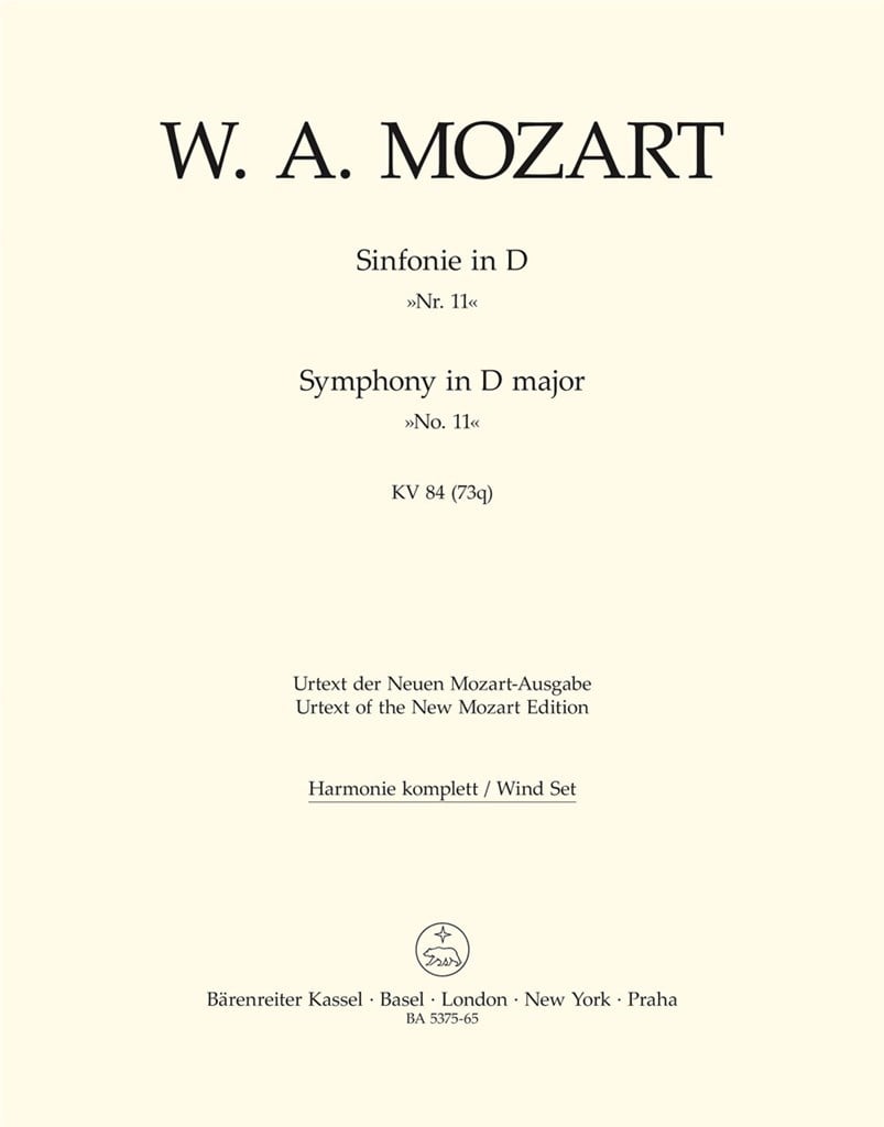 Symphony in D Major No. 11